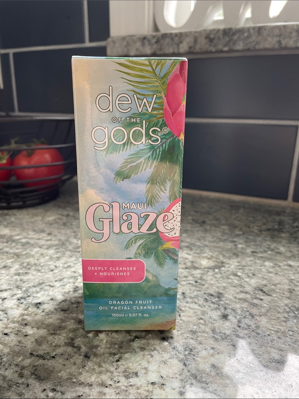 Dew of the Gods Maui Glaze Dragon Fruit Facial Cleanser - Pink